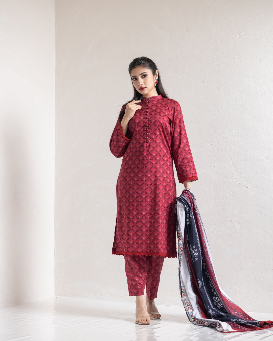 Heer Hoor - Orginal Pakistani Fabrics Digital Printed Lawn