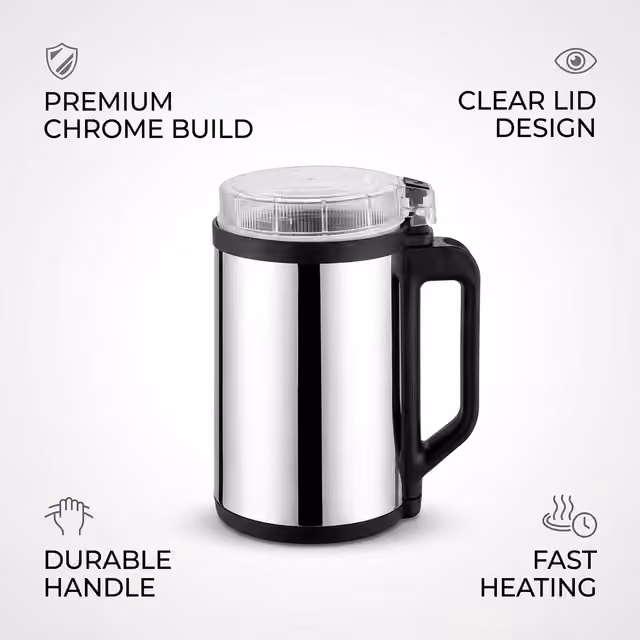 Silver Crest 6000W Electric Food Grinder | Powerful 1.5L Stainless Steel Electric Grinder